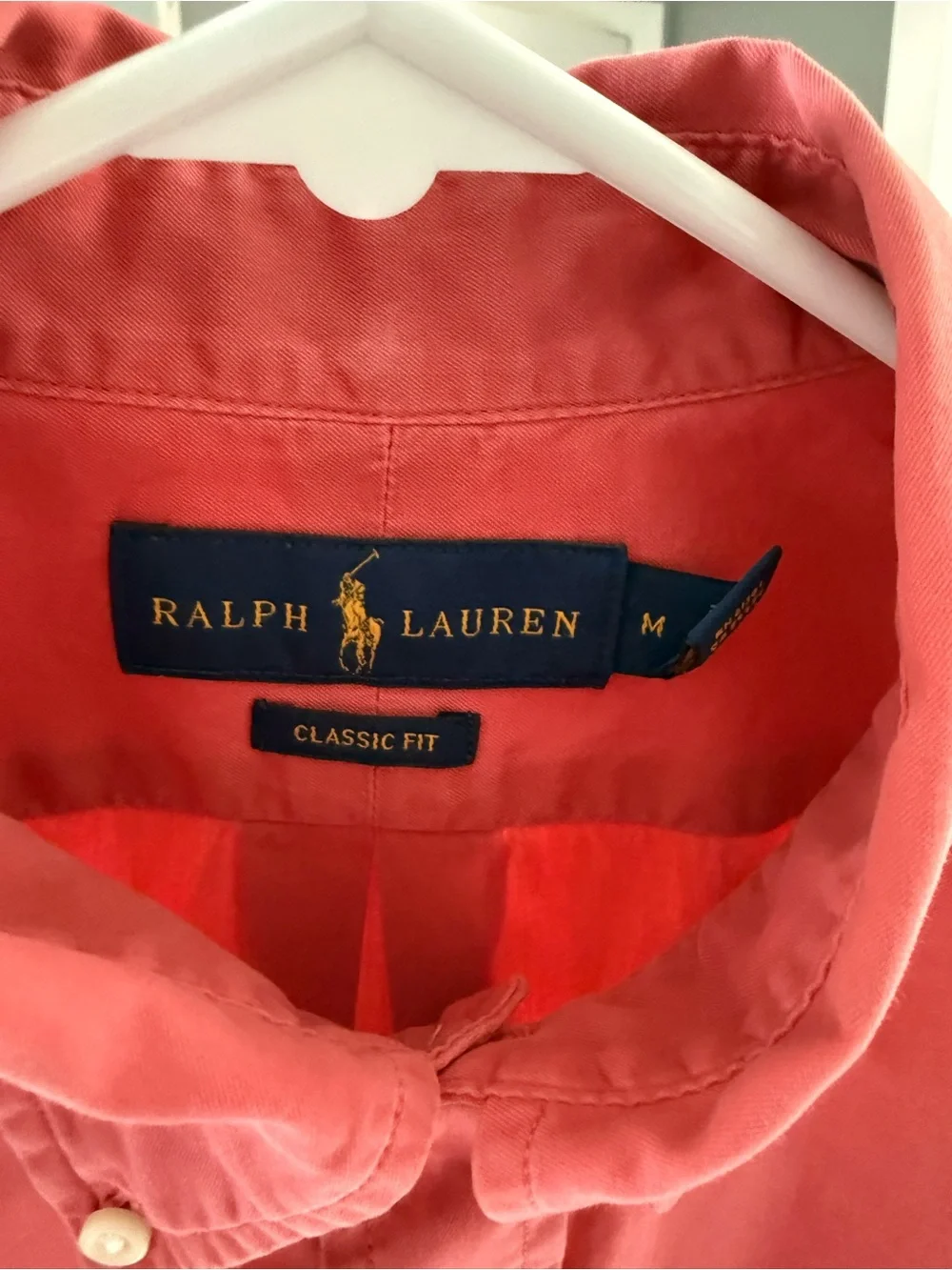 Polo by Ralph Lauren Coral Button-Down Shirt